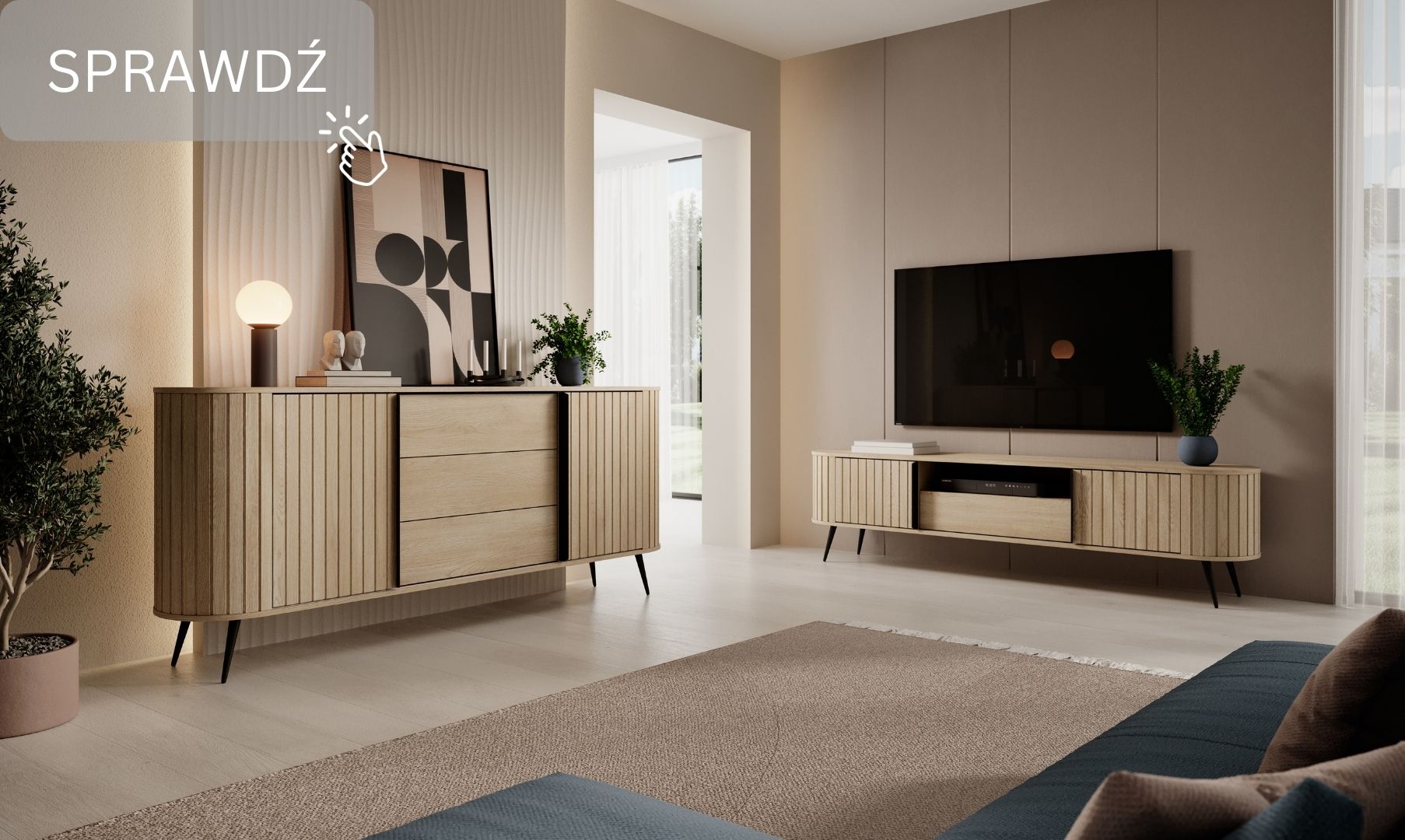 Komoda LOVI 196 cm Dąb Cremona Lovi.jpg