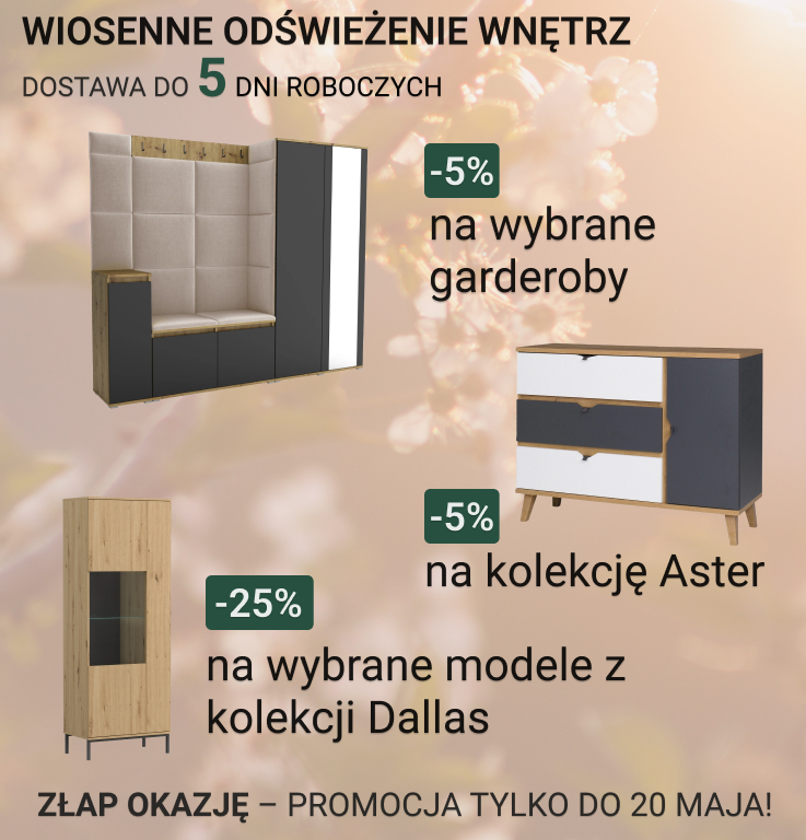 Wiosenna promocja na meble