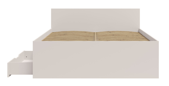 Łóżko Modena 160cm w kolorze cashmere