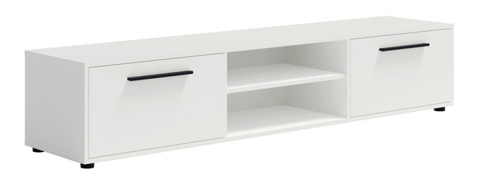 Szafka RTV Modena 190cm kolor: Biały