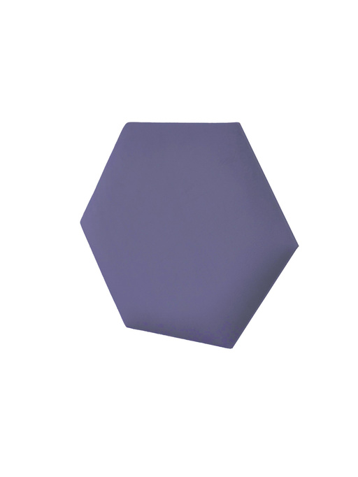 Panel tapicerowany heksagon 40cm Magic velvet 2248 (Jasny fiolet)