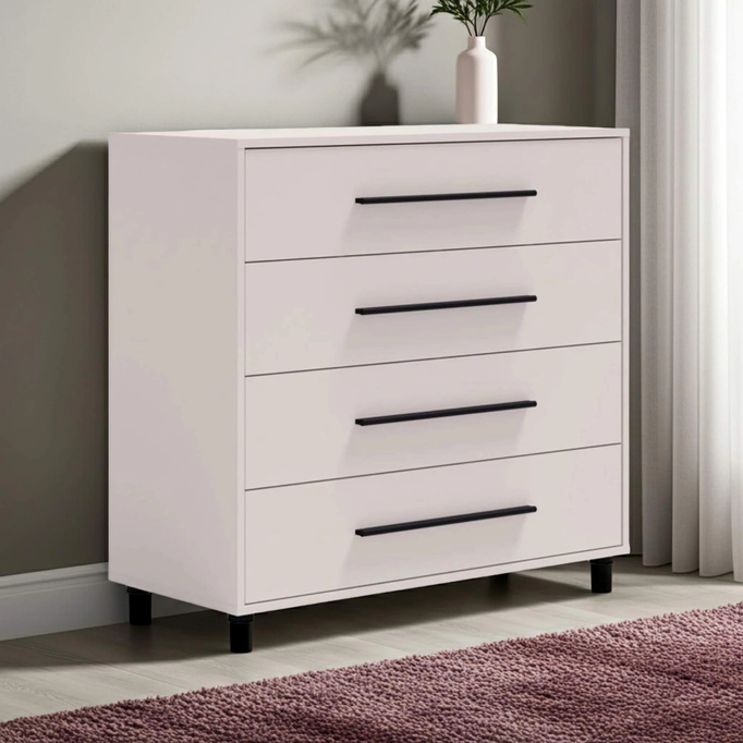 Komoda Modena K4SZ 100 cm w kolorze cashmere