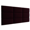 Panel tapicerowany 70x30 Magic Velvet 2202 (Bordowy)
