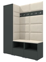 Grafit \ Kremowy (Trinity 01)