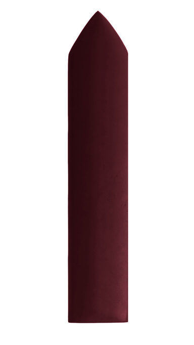 Panel tapicerowany płotek szpiczasty 100x15 Magic Velvet 2202 (Bordowy)