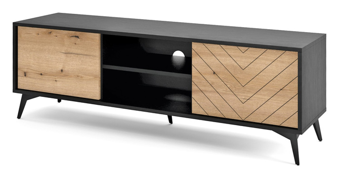 Szafka RTV Diamond w stylu skandynawskim