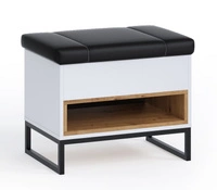 Biały / Dąb artisan