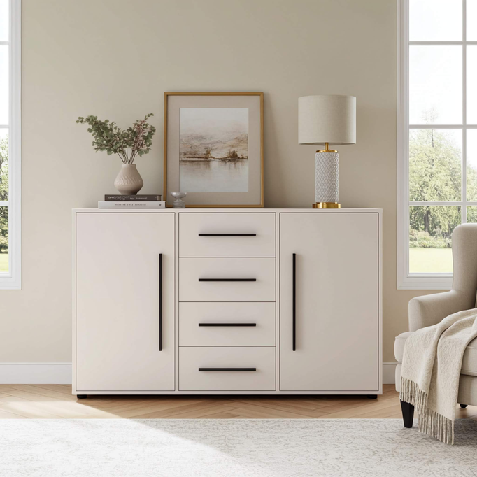 Komoda Modena K2D4SZ 150cm w kolorze cashmere