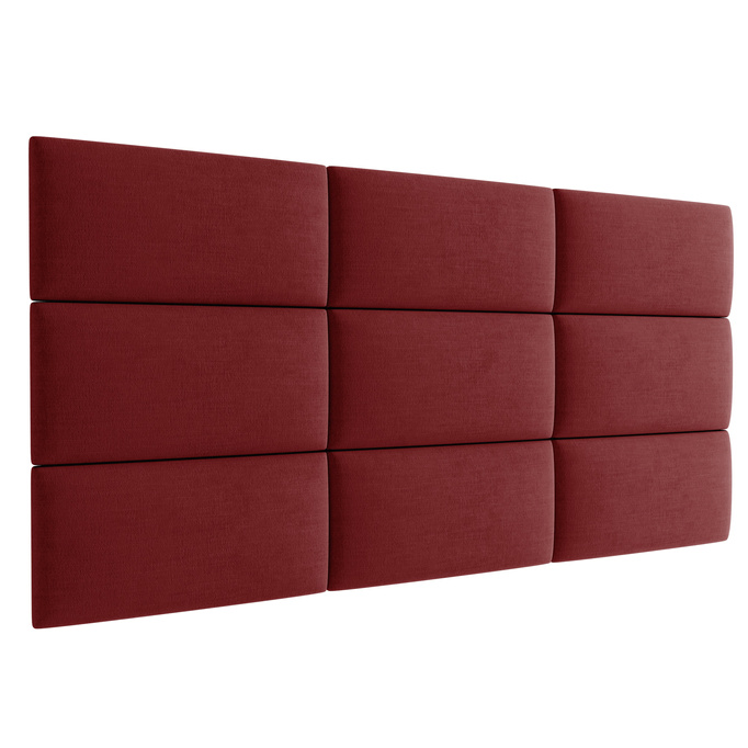 Panel tapicerowany 40x20 Fancy 59 (Burgundowy)