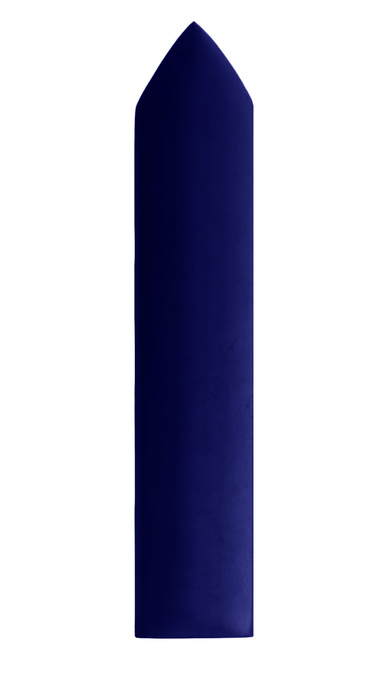 Panel tapicerowany płotek szpiczasty 100x20 Magic Velvet 2216 Granatowy)