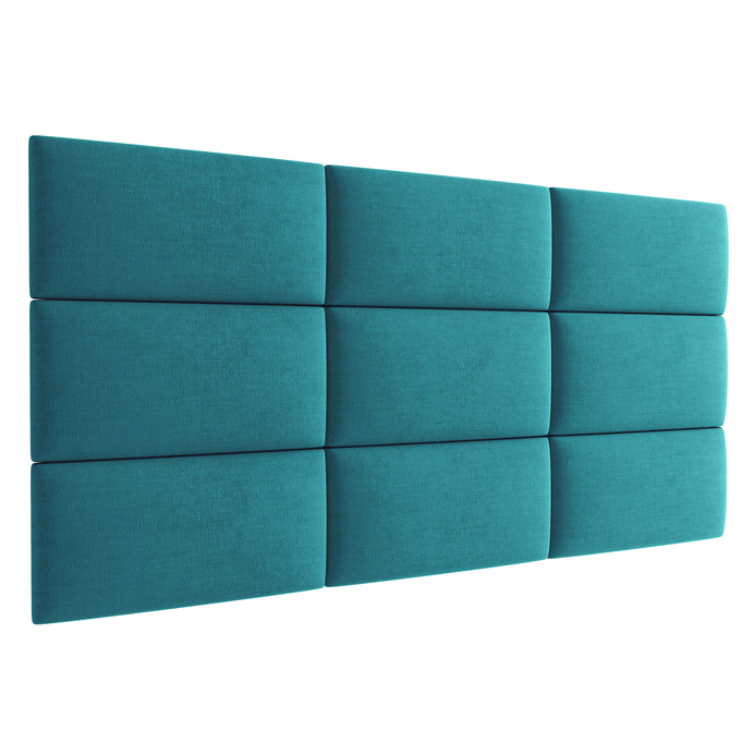 Panel tapicerowany 40x20 Kronos 13 (Turkusowy)