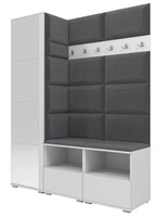 Biały \ Ciemny szary (Trinity 15)