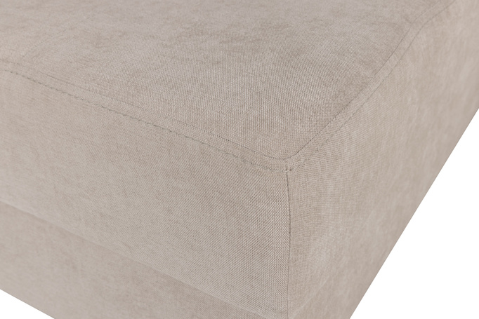 Narożnik TREVI lewostronny Wind 05 beżowy kremowy szenil funkcja spania