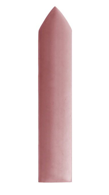 Panel tapicerowany płotek szpiczasty 120x30 Magic Velvet 2257 (Brudny róż)