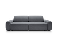 Sofa OLMI Raven 18 Grafitowa Ciemny Szary do salonu nowoczesna