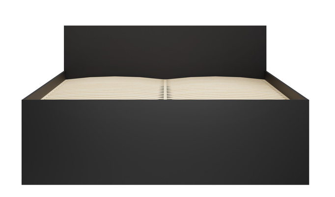 Łóżko Modena 160cm w kolorze czarnym