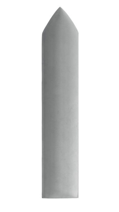 Panel tapicerowany płotek szpiczasty 60x15 Magic Velvet 2239 (Jasny szary)