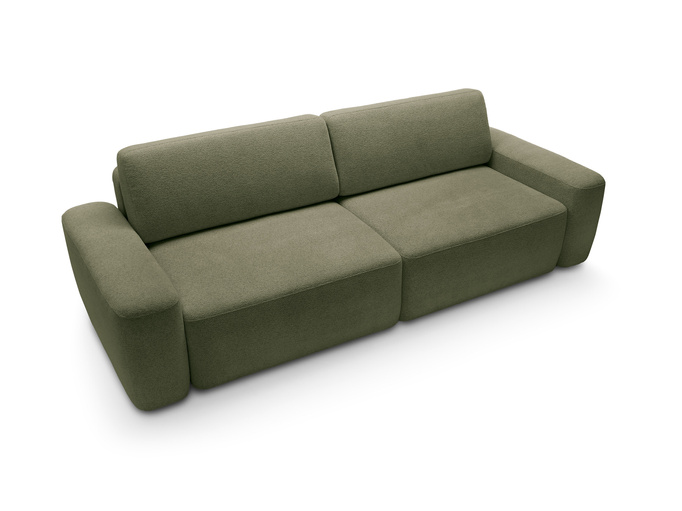 Sofa OLMI Raven 78 Zielona Oliwkowa do salonu nowoczesna