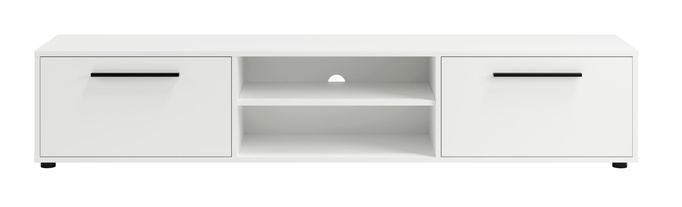 Szafka RTV Modena 190cm kolor: Biały