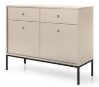 Stylowa komoda Bari KSZ104 w kolorze beżowym