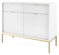 Biały + Złote nóżki