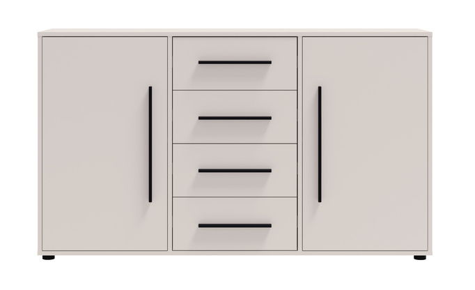 Komoda Modena K2D4SZ 150cm w kolorze cashmere