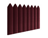Panel tapicerowany płotek szpiczasty 90x20 Magic Velvet 2202 (Bordowy)