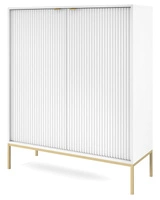 Biały + Złote nóżki