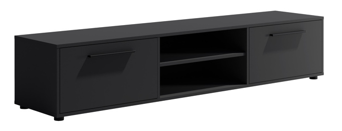 Szafka RTV Modena 190cm kolor: Czarny