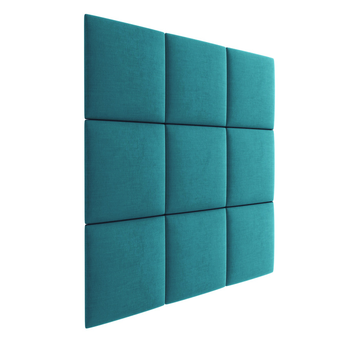 Panel tapicerowany 30x30 Kronos 13 (Turkusowy)
