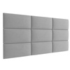 Panel tapicerowany 50x40 Manila 15 (Szary)