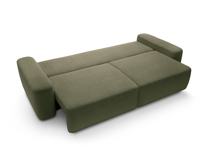 Sofa OLMI Raven 78 Zielona Oliwkowa do salonu nowoczesna