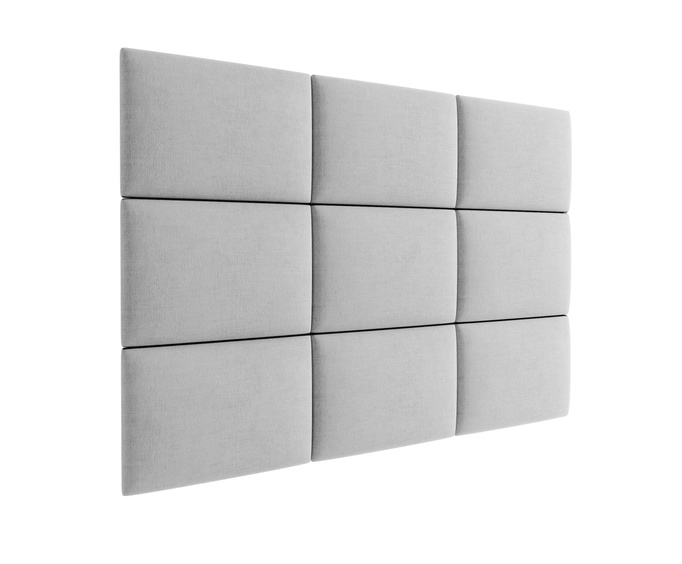 Panel tapicerowany 70x40 Magic Velvet 2239 (Jasny szary)