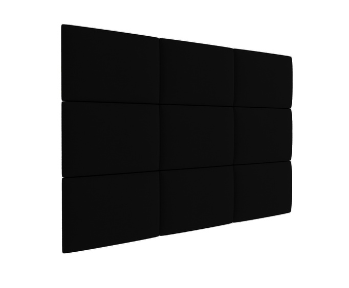 Panel tapicerowany 50x40 Magic Velvet 2219 (Czarny)