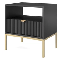 Czarny + Złote nóżki