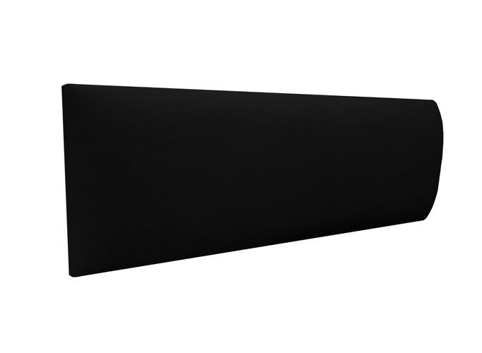 Panel tapicerowany 50x15 Mono 248 (Czarny)