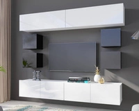 Czarny + Czarny połysk / Biały + Biały Połysk