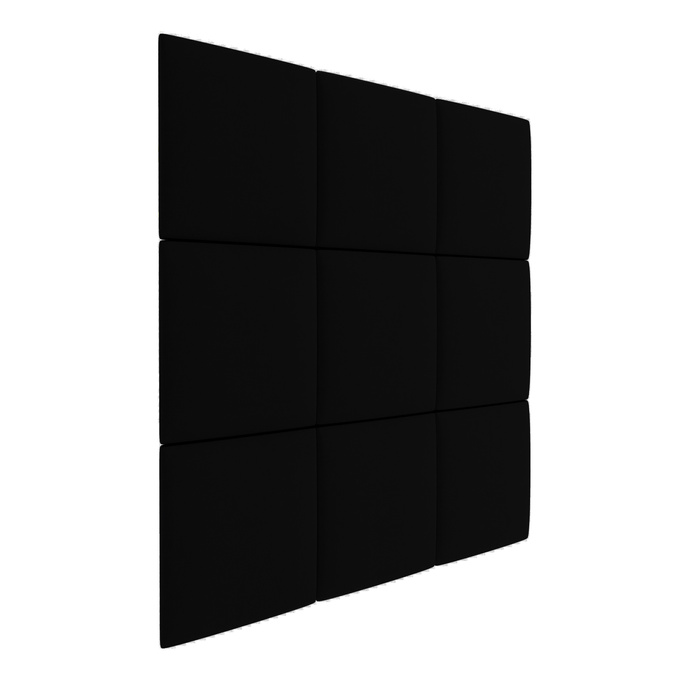 Panel tapicerowany 30x30 Mono 248 (Czarny)