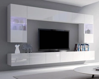 Biały / Biały połysk \ Bez oświetlenia