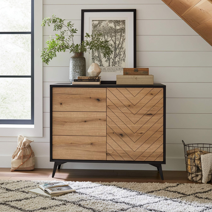 Komoda z szufladami Diamond KSZ104 w stylu skandynawskim