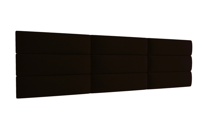 Panel tapicerowany 30x15 Manila 04 (Czekoladowy)