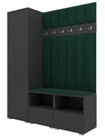 Grafit \ Butelkowa zieleń (Trinity 28)