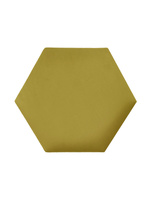 Panel tapicerowany heksagon 60cm Magic Velvet 2234 (Żółty)