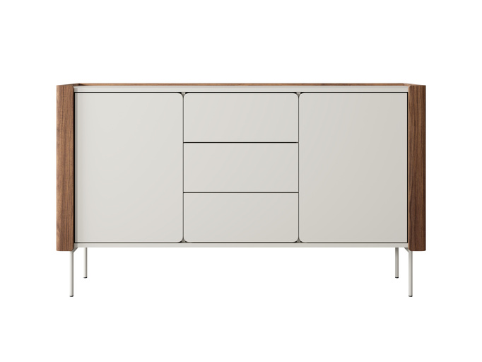 Komoda Kalon KSZ-141 Cashmere / Orzech Warmia