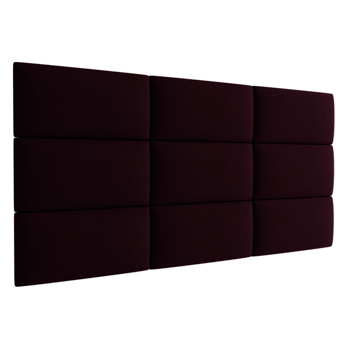 Panel tapicerowany 30x20 Magic Velvet 2202 (Bordowy)