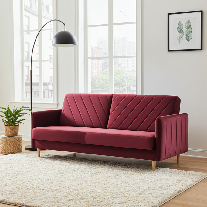 Wersalka Vesto z funkcją spania i pojemnikiem