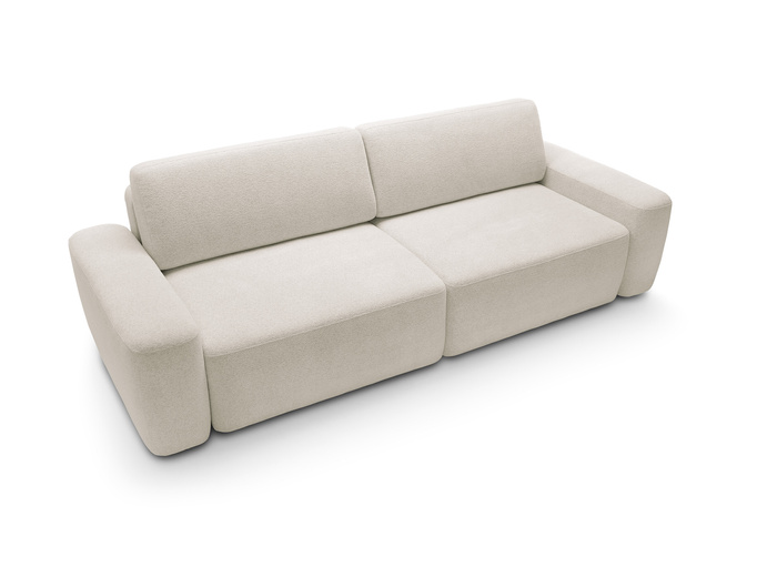 Sofa OLMI Raven 24 Kremowa Ciepły Beż do salonu nowoczesna