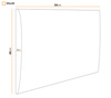 Panel tapicerowany 50x40 Manila 15 (Szary)