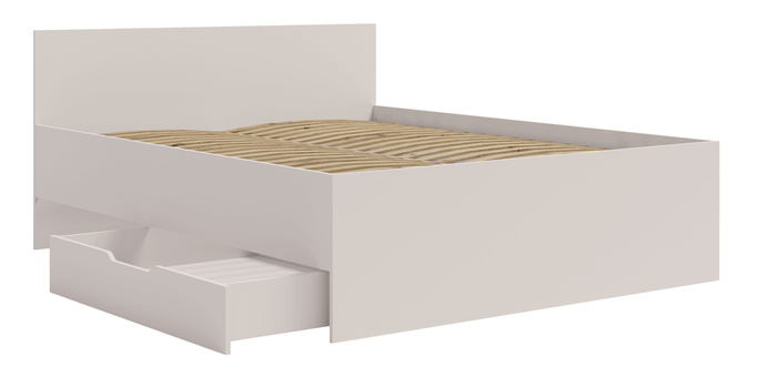 Łóżko Modena 160cm w kolorze cashmere