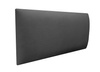 Panel tapicerowany 70x20 Mono 247 (Ciemny szary)